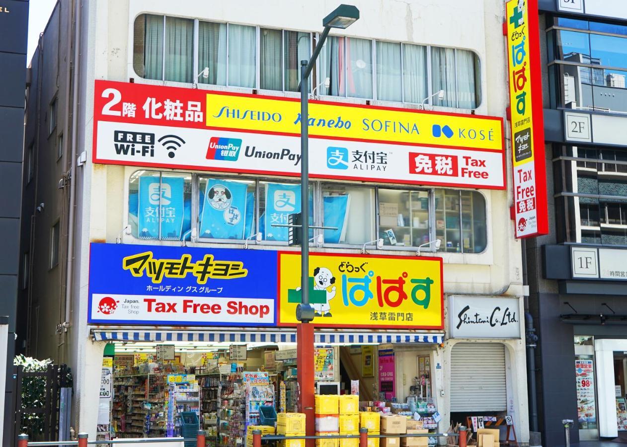 浅草ザ アパートメント Asakusa The Apartment Tokyo Luaran gambar